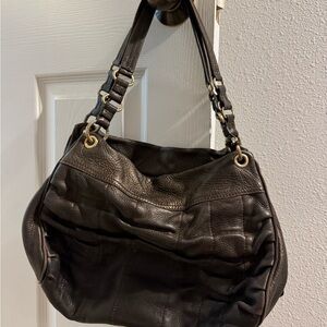 Elegant Black Leather Women's Bag